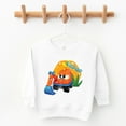 thumbnail image 2 of Leo the Truck Scoop Name Distressed - Toddler Graphic Sweatshirt, 2 of 9