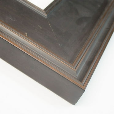 20x16 Frame Black Solid Wood Picture Frame Width 4.0625 Inches | Interior Frame Depth 0.625 Inches