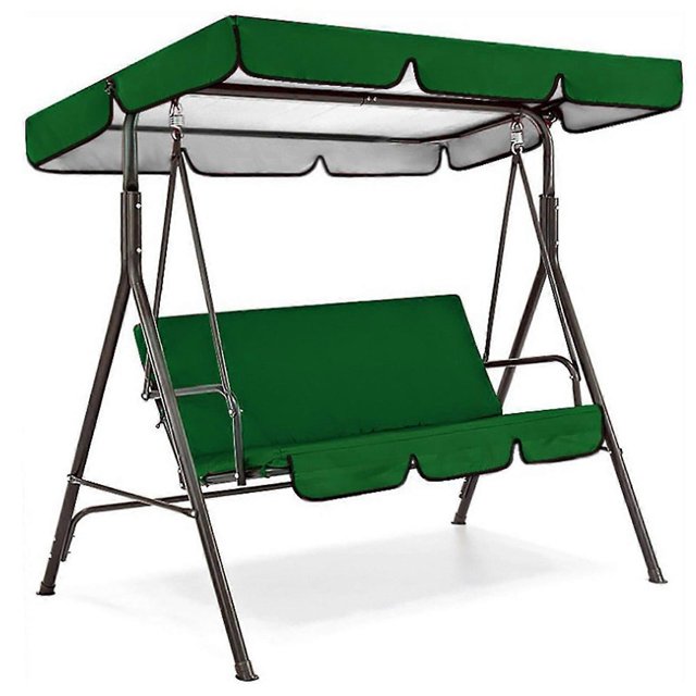 Garden Swing Canopy Replacement Waterproof Top Cover And Seat Cover For Patio Courtyard Garden Backyard