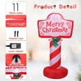 thumbnail image 3 of Decoraciones inflables navideñas para exteriores, feliz Navidad, 4 pies, 3 of 8