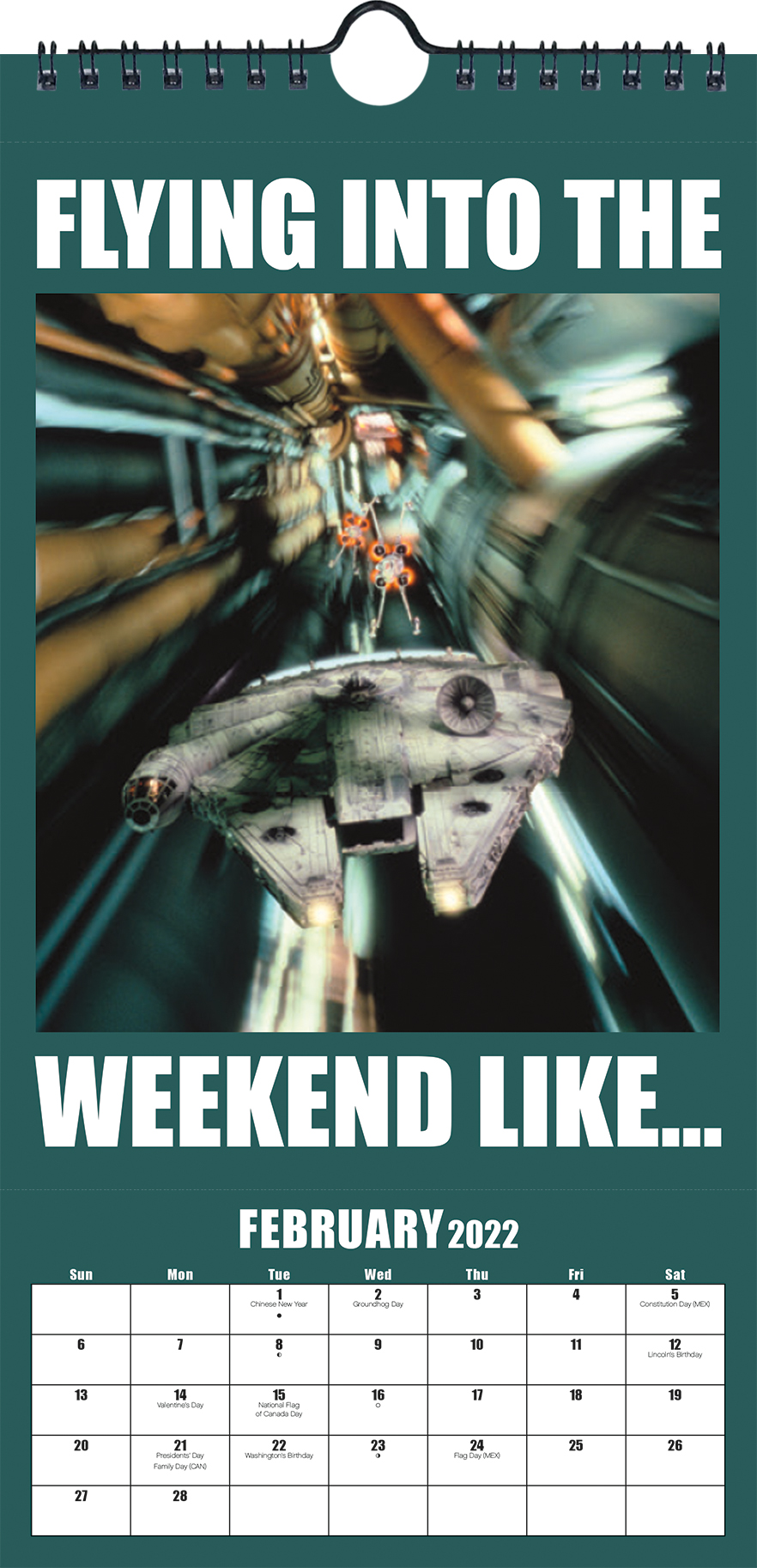 2022 Star Wars Mini Poster Calendar