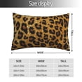 thumbnail image 2 of Kdxio Cotton Pillow Cases 14"x20" Pillowcases,Soft and Breathable Bedroom Pillow Cases-Golden Leopard Glitter-No Pillow Core, 2 of 5