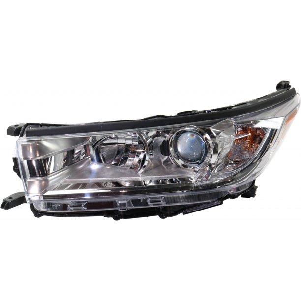 For Toyota Highlander Headlight 2017 2018 2019 Driver Side w/ Smoked