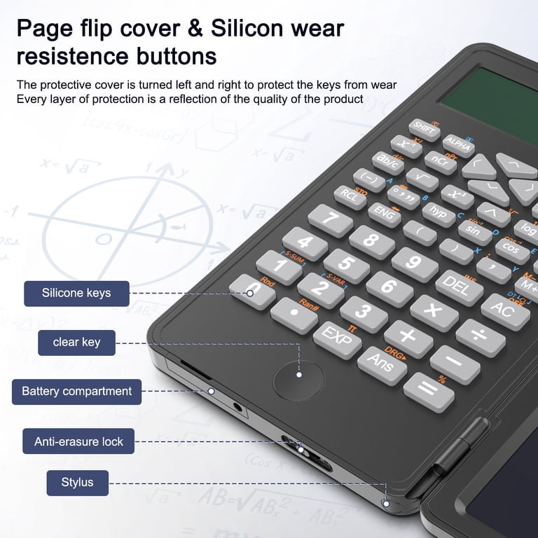 Scientific Desktop Calculator with Writing Pad photo 3