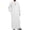 M10-White, variant on Men Tops V-Neck Long Tunic Shirts Short Sleeve Summer Solid Color Blouse S Black