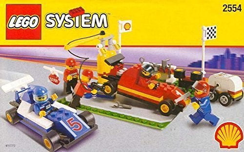 LEGO Shell Set: Pit Set #2554 - Walmart.com