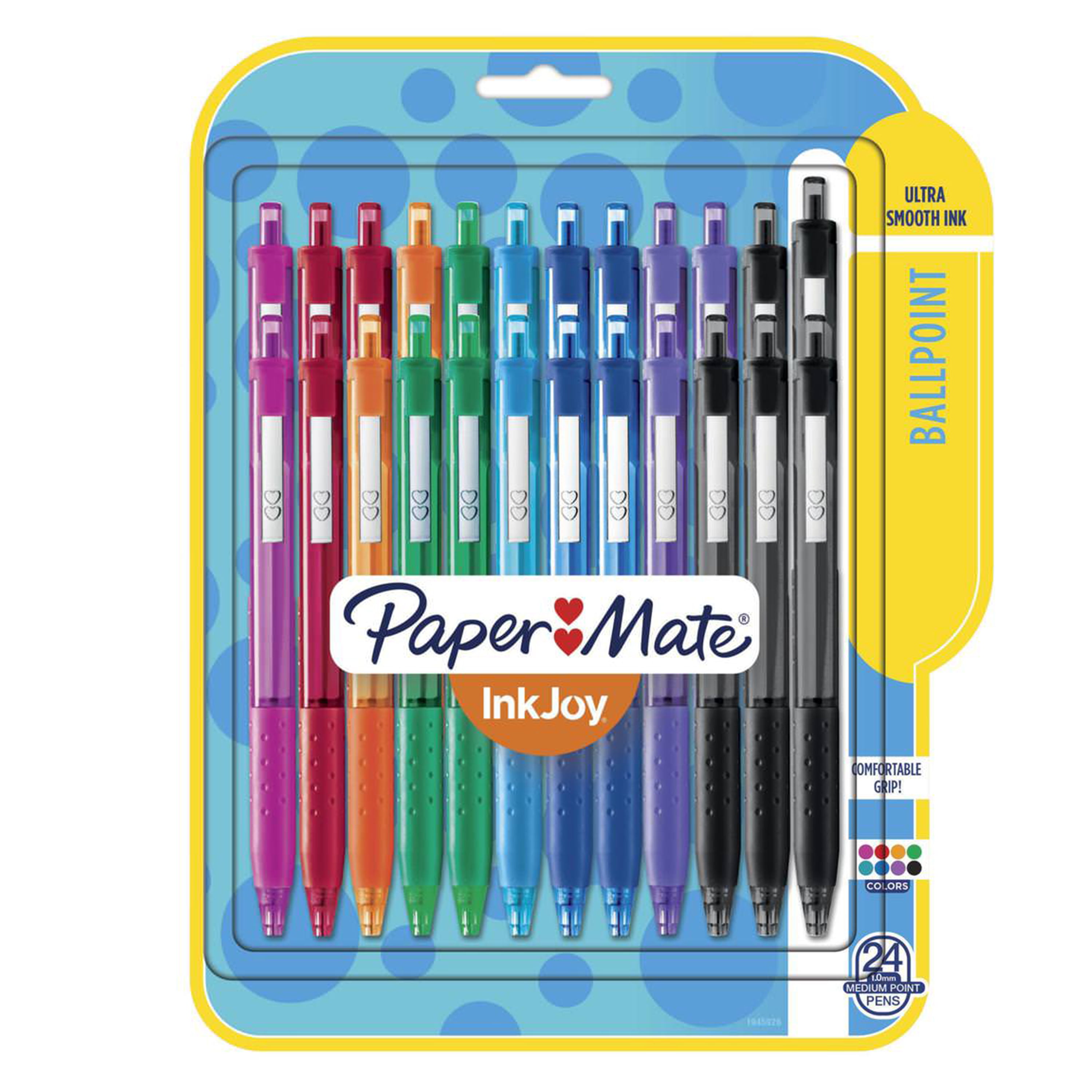 NEW Paper Mate Ink Joy Mini Ballpoint Pens 10 Count Medium Point