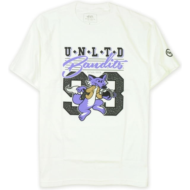 Playera gráfica Ecko Unltd. Bandits para hombre blanca grande