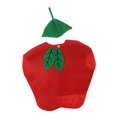 thumbnail image 4 of Disfraz de comida para adultos, divertido de Halloween para fiestas, cosplay y actuaciones en escenario. Manzana, 4 of 8