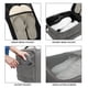 thumbnail image 3 of Bolsa para zapatos Emissary con capacidad para 3 pares, impermeable para viajes, color gris, 3 of 7