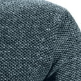 thumbnail image 7 of Mens Sweater, Autumn Winter Slim Collar Solid Color Thickening Half Zipper Knit Bottoming Shirt Pullover Sweater Jacket, Cold Weather Warmth, Office Wear, Men's Clothing, 7 of 7