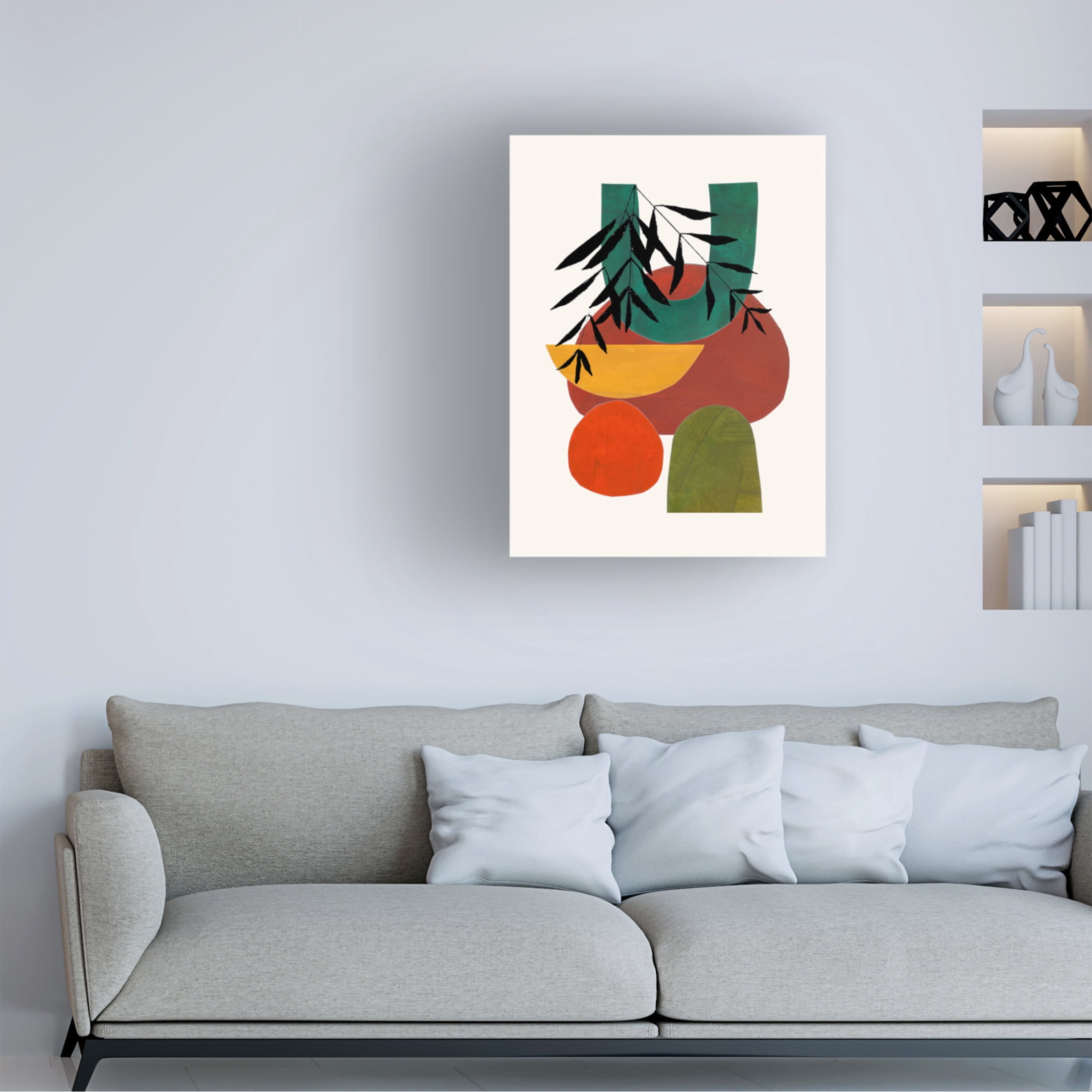 Trademark Fine Art Ejaaz Haniff Hanging Garden Canvas Wall Art