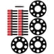 thumbnail image 5 of BOROCO-Kit De Espaciadores De Rueda Centrados En Buje De Coche, Repuesto De 15mm Y 20mm Para W203 Clase C C230 C240 ​​C320 C32 2002-2007(rojo), 5 of 14