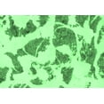 thumbnail image 1 of Ahgly Company Indoor Rectangle Abstract Emerald Green Modern Area Rugs, 5' x 7', 1 of 4