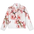 thumbnail image 4 of Jackets for Women Winter Coat Jackets Flannel Stand Collar Jacket(Cherry Blossom Pink ,Size:S-4XL), 4 of 7