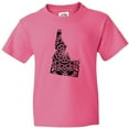 thumbnail image 3 of Inktastic Idaho Silhouette Mandala Youth T-Shirt, 3 of 5