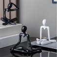 thumbnail image 4 of Nordic Abstract Statue Abstract Figure Sculpture Small Ornaments C, 4 of 5