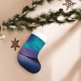 thumbnail image 7 of Salouo Night At Lake Aurora Print Christmas Stockings,Large Xmas Stocking Set of 1 Holiday and Farmhouse Stocking for Christmas Holiday Party Decoration(17.7*11 Inch), 7 of 7