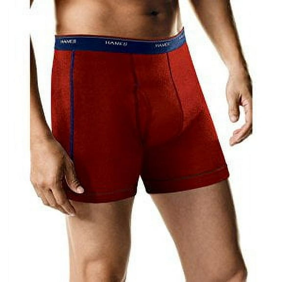 Hanes Men's FreshIQ Comfort Flex Waistband Sport Inspired Boxer Brief, 5 Pack