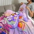 thumbnail image 4 of Billie bust Up Flannel Blanket Soft Bed Sofa Throw Birthday Gift All Season Use, 4 of 8