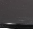 thumbnail image 4 of Round Metal Frame Side Table with Tubular Legs Black - Saltoro Sherpi, 4 of 5