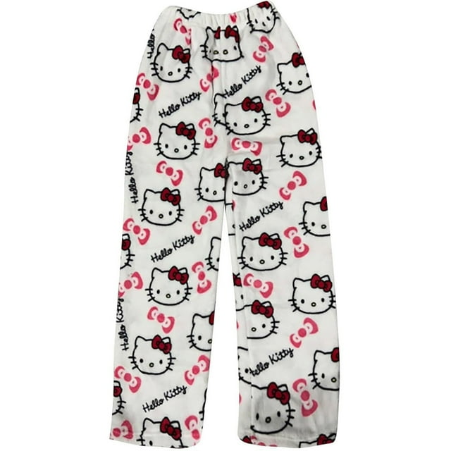 Pantalon de Pyjama en Flanelle d'Hiver, Pantalon Décontracté à Motif pour l'Automne, Blanc 150