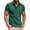 R205-Dark Green, variant on RMGVDSD Men's Summer Short Sleeve Polo Shirt Casual Buttons Golf Tee Shirts With Pocket Stitching Raglan Sleeve Tops Classic Fit Collared Shirt Workwear Classic Golf Shirts
