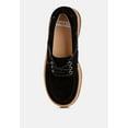 thumbnail image 6 of Cuckatoos Chunky Real Suede Leather Oxford Loafers, 6 of 10