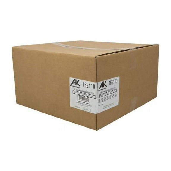 Alive and Kicking Par Baked Pizza Crust, 16 inch - 10 per case.