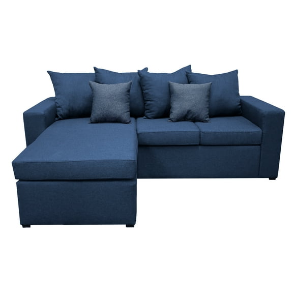 Sala Esquinera El Bazar Store Ares Azul marino 215x165 cm modular