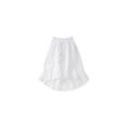 thumbnail image 1 of Aeropostale Womens Geometric Ruffled A-line Skirt, White, Juniors, Small, 1 of 1