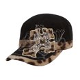 thumbnail image 2 of Top Headwear PULSA DE PULSOS CRUCHOS CRUCHOS CRUZADO CAVET CAVE, NEGRO CHL Sombrero de cadete, 2 of 2