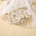 thumbnail image 3 of Ketyyh-chn99 Robes Fille Robe d'Été Plage Manches Longues Robe Courte Jupe Tutu Princesse Sans Manches Robe Blanche, 6-12 Mois, 3 of 4