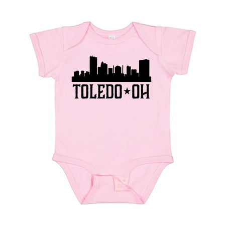 

Inktastic Toledo Ohio City Skyline Gift Baby Boy or Baby Girl Bodysuit
