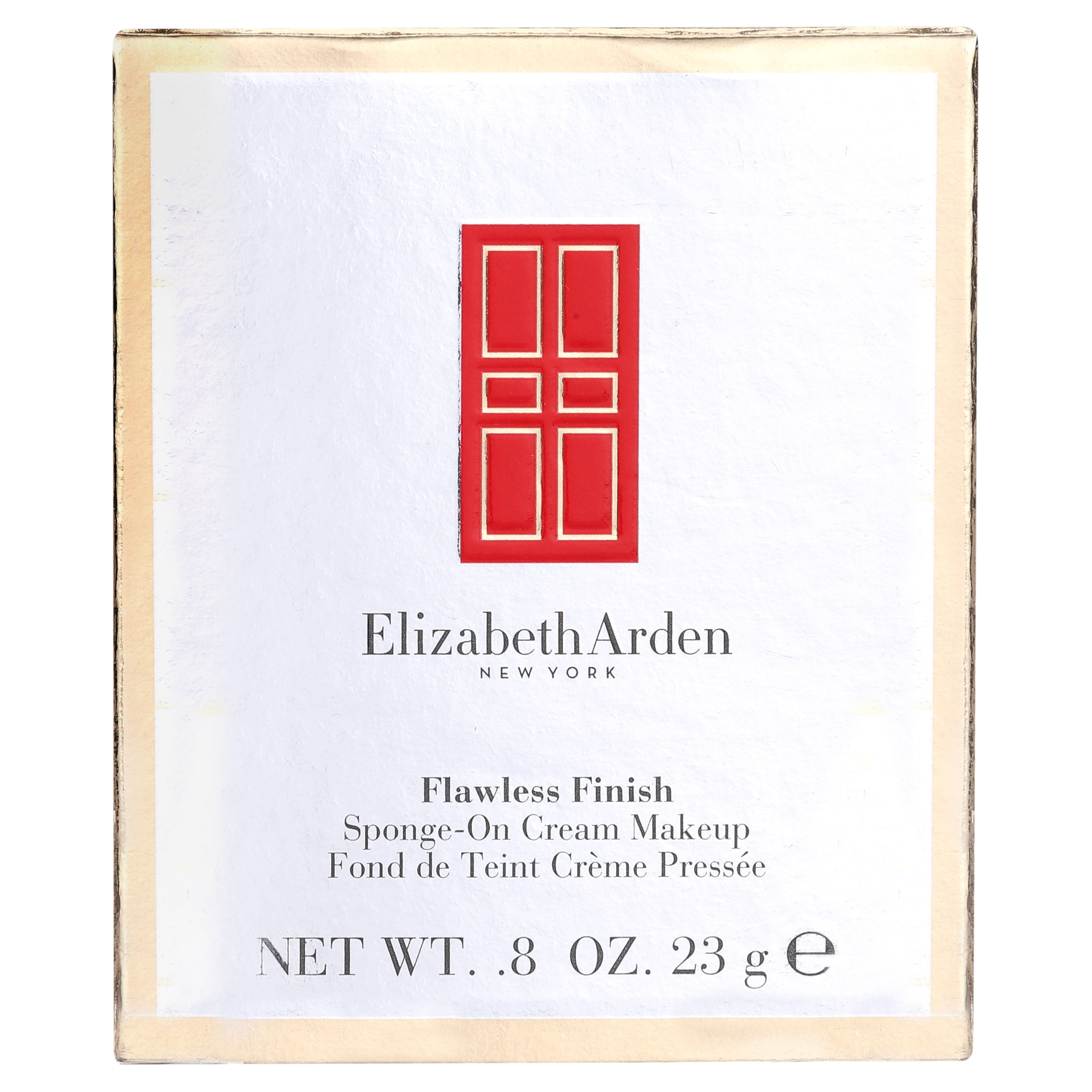 Elizabeth Arden Flawless Finish Sponge-On Cream Foundation Makeup, Honey Beige, 0.8 Oz