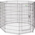 thumbnail image 1 of Midwest 277366 48 in. Contour Exercise Pet with Door, Black, 1 of 1