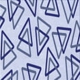 thumbnail image 1 of Ahgly Company Machine Washable Indoor Square Transitional Heavenly Blue Area Rugs, 4' Square, 1 of 7