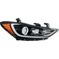 thumbnail image 2 of Headlight Headlamp Passenger Right RH Side Halogen For 2017 2018 Hyundai Elantra, 2 of 5