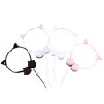 thumbnail image 4 of 3.5mm Wired Cute Cat Ear Shape Headphone with Microphone Music Phone Headset, 4 of 7