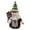Santa, variant on Christmas Snowman Elk Santa Claus Decor Christmas Figurines Decorations Indoor Glowing Snowman Indoor Festive Fiber Optic Decorations