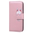 thumbnail image 5 of Feishell Case for Google Pixel 9 Pro XL, Cute Cartoon Animal Patterned Magnetic Buckle Folio Credit Card Slots Shockproof PU Leather Flip Kickstand Anti-Scratch Wallet Phone Case,Rosegold, 5 of 10