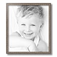 thumbnail image 2 of ArtToFrames 14x16" Silver Picture Frame, Multi Wood Poster Frame, with Regular Glass and Foam Backing 3/16 inch (FBPL-4756), 2 of 7