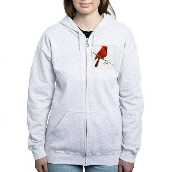 CafePress - Cardinal (2) - Women's Zip Hoodie