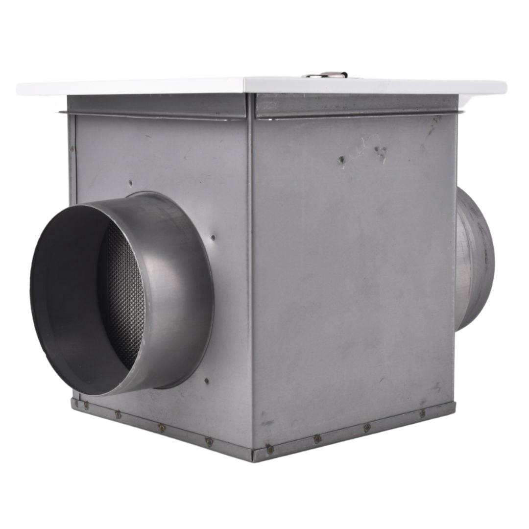 Dryer Lint Trap with Universal Exhaust Collar 4 in. or 5 in. |  In-line Dryer Exhaust System