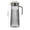GrayB, variant on Tarmeek PC Striped Cold Water Pitcher with Stainless Steel Sealed Lid, Heat-Resistant Clear Jug, Home Iced Tea Juice Containers, 3 Sizes 33/40/54 Oz