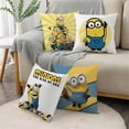 thumbnail image 4 of Despicable Me Minions Serie De Impresión De Poliéster Funda De Cojín 40x40cm 45x45cm Sofá Decoración Almohada, 4 of 4