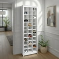 thumbnail image 3 of Prepac 36 pair Shoe Storage Rack, White, 3 of 12