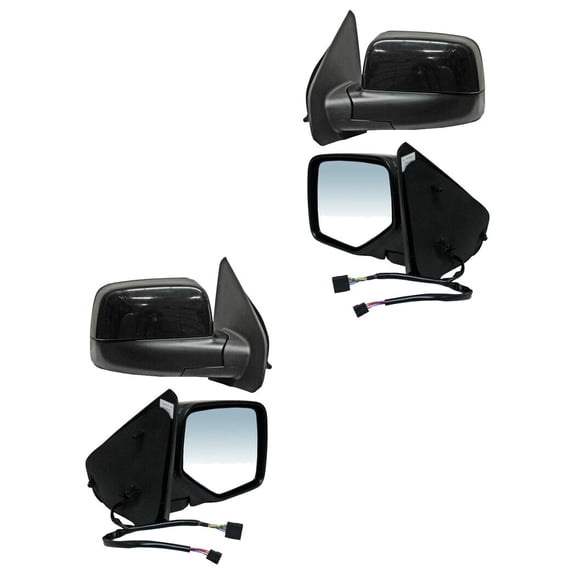 Par de Espejos Ecosport 2004 al 2012 Ford Generica Izquierdo y Derecho Liso Eléctrico 1 par Nuevo