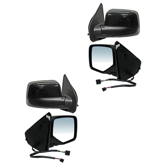 Par de Espejos Ecosport 2004 al 2012 Ford Generica Izquierdo y Derecho Liso Eléctrico 1 par Nuevo