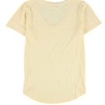 thumbnail image 4 of P.J. Salvage Womens Solid Rounded Hem Pajama Sleep T-shirt, Yellow, Medium, 4 of 5